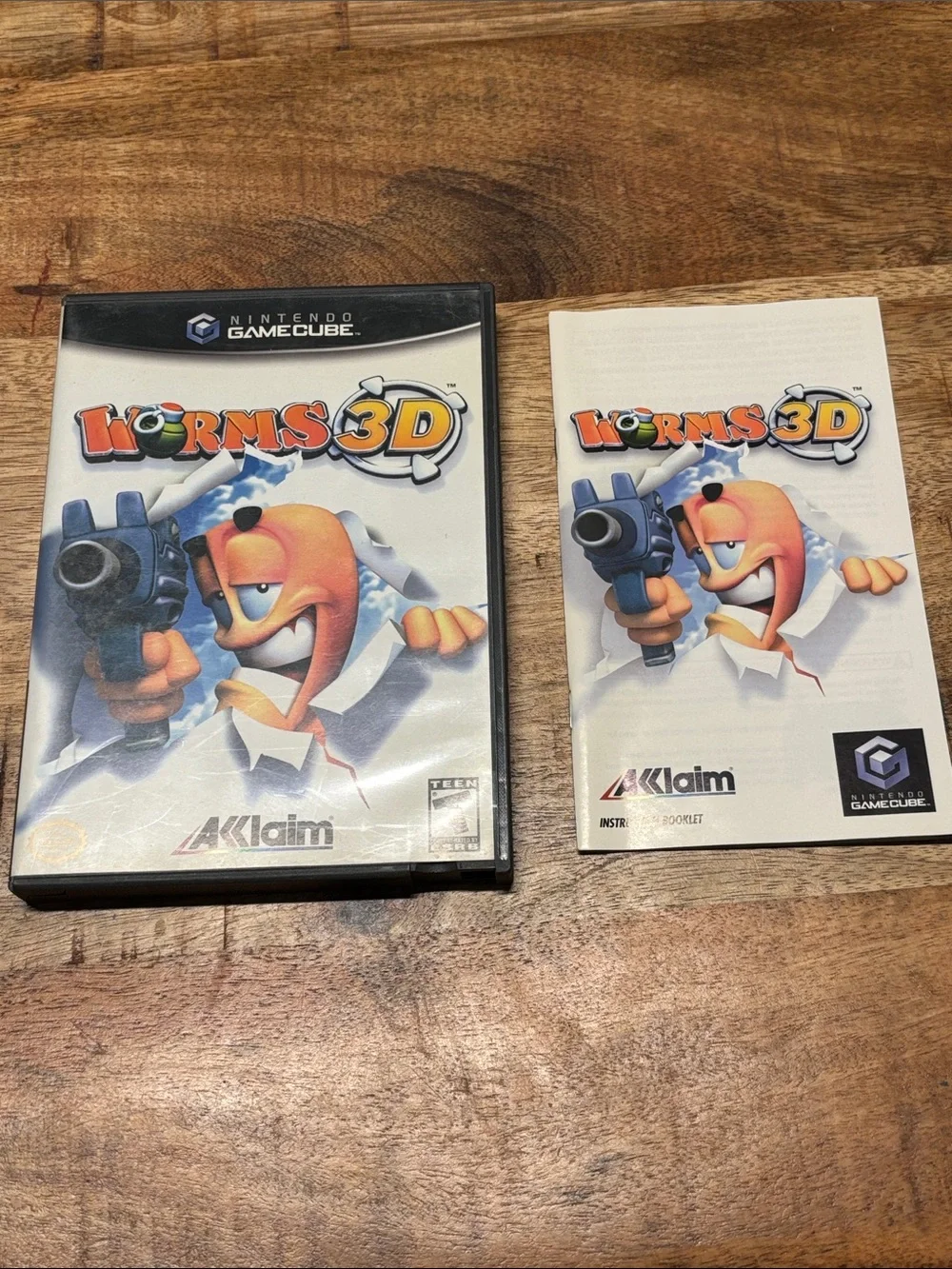 Worms 3D - Nintendo GameCube, 2004 - CIB (Complete with Manual)